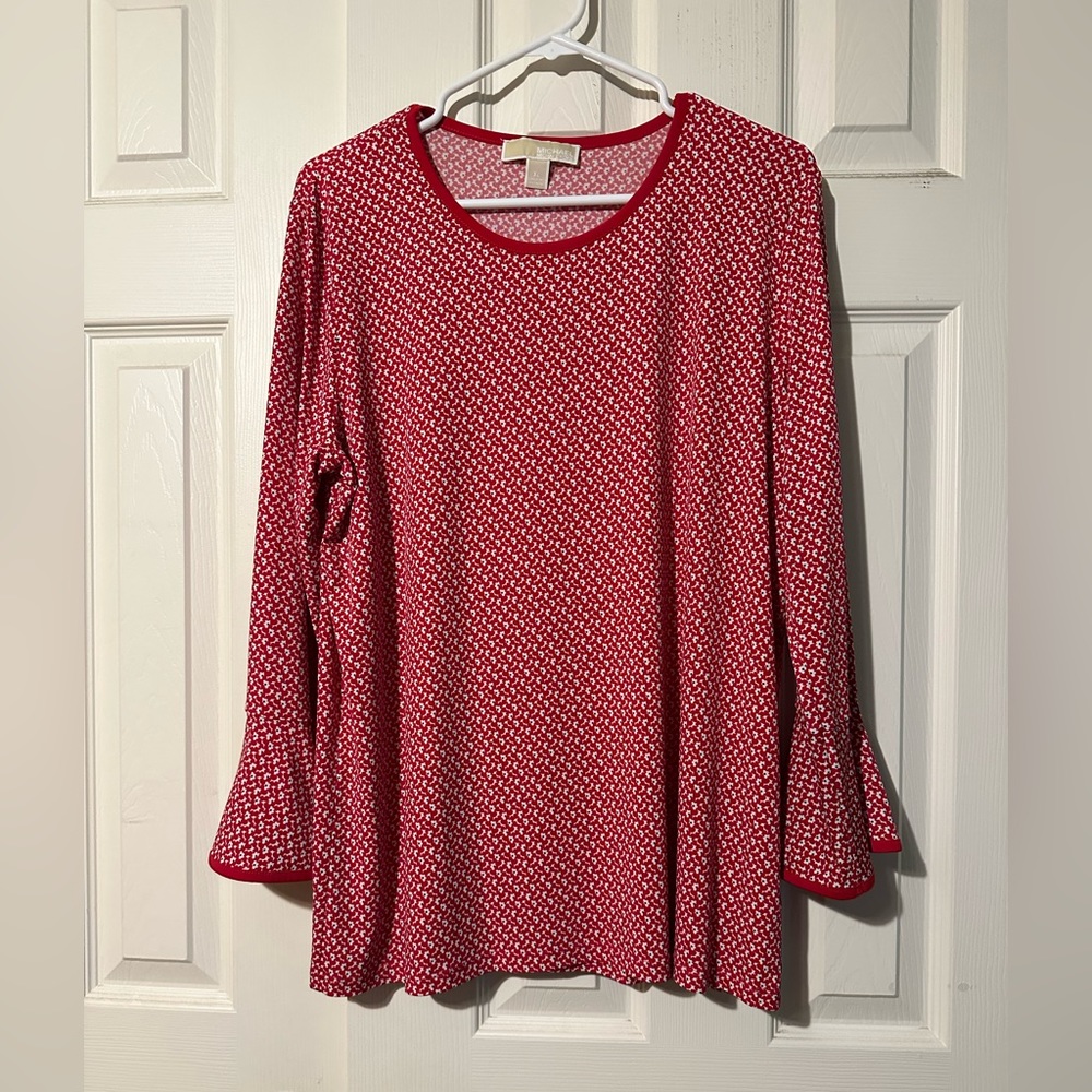 MK Long-sleeve Blouse